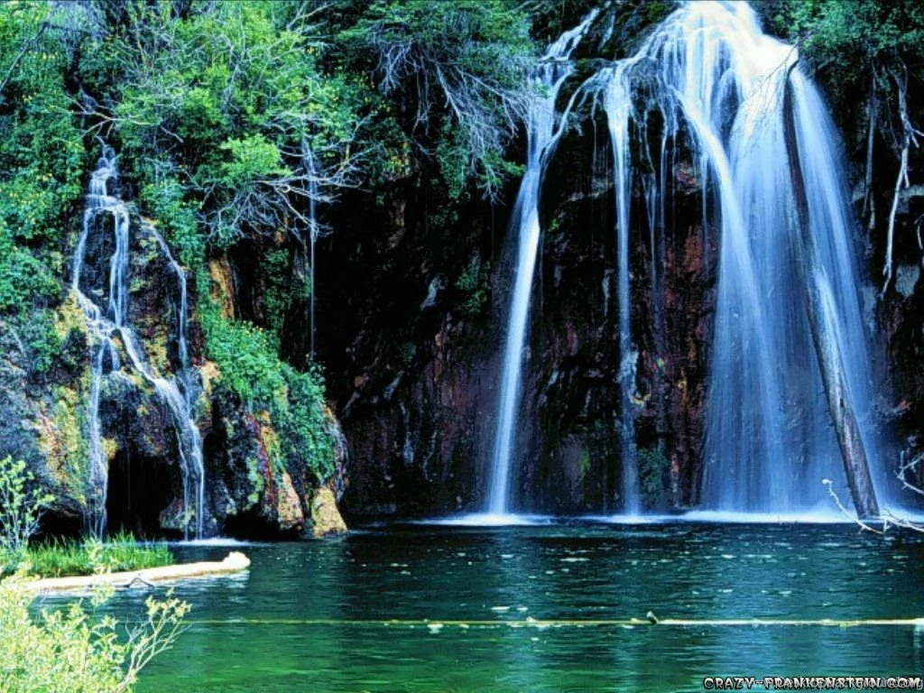 Waterfalls Nature Wallpapers Crazy Frankenstein