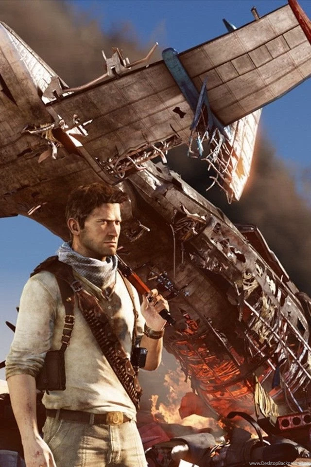 Desert Crash Nathan Drake Adventure Uncharted 3 Wallpapers ...