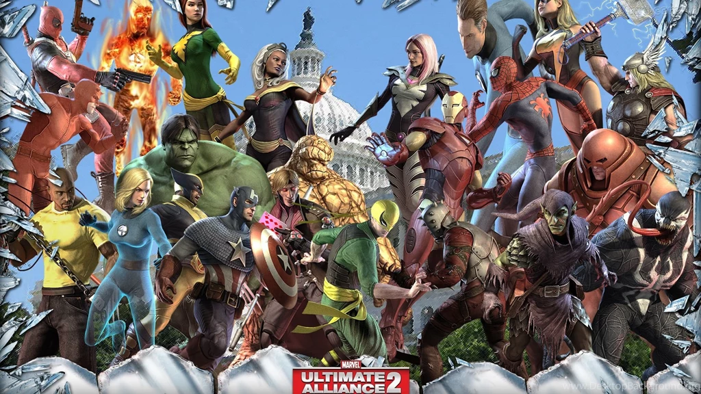 Papel De Parede Jogo Marvel Ultimate Alliance