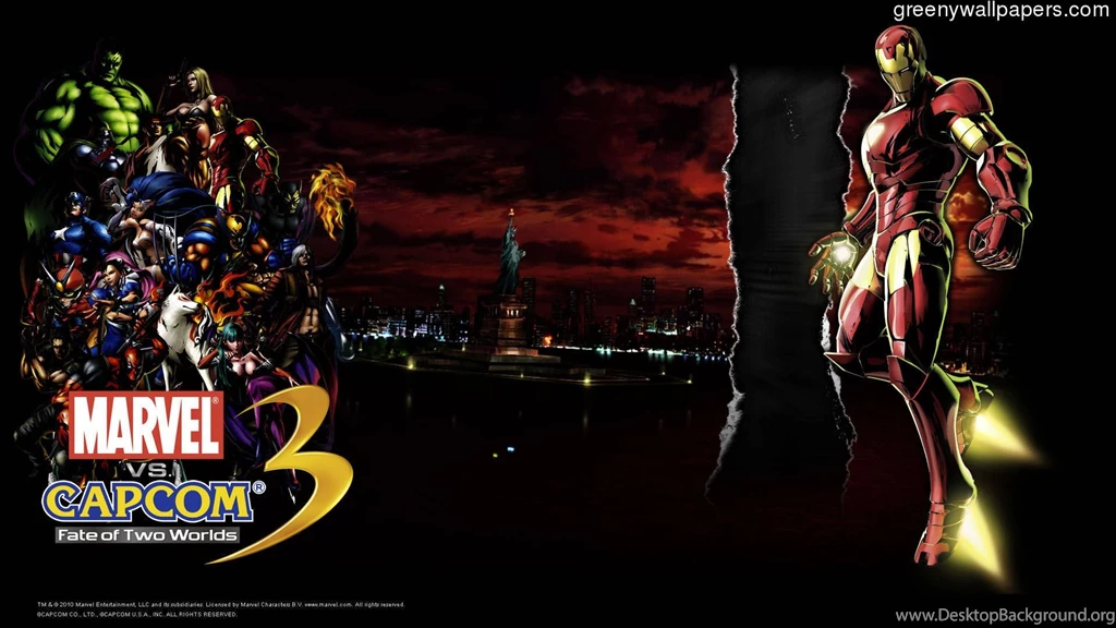 Download Marvel Vs Capcom 3 Iron Man 1920x1080 Wallpapers
