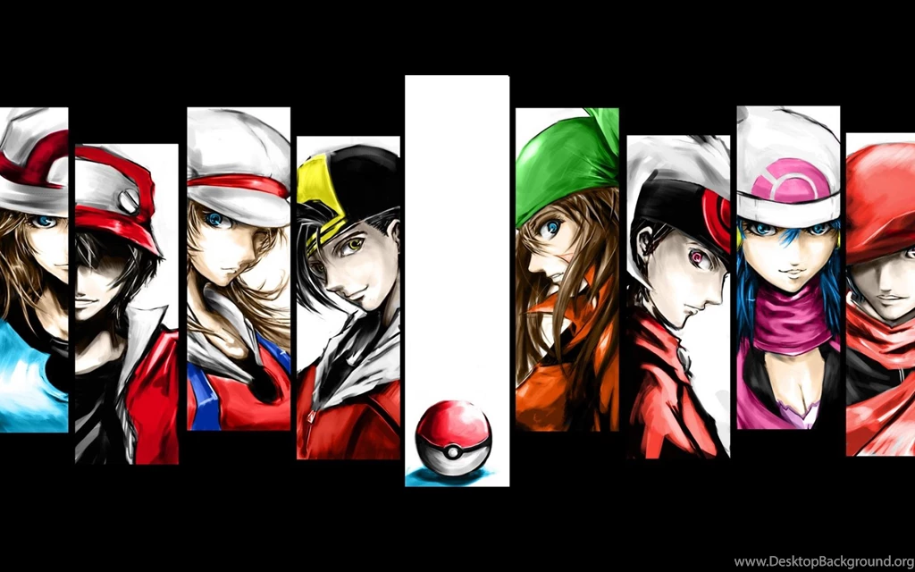 Pokemon Trainer Red Wallpapers Wallpapers Cave