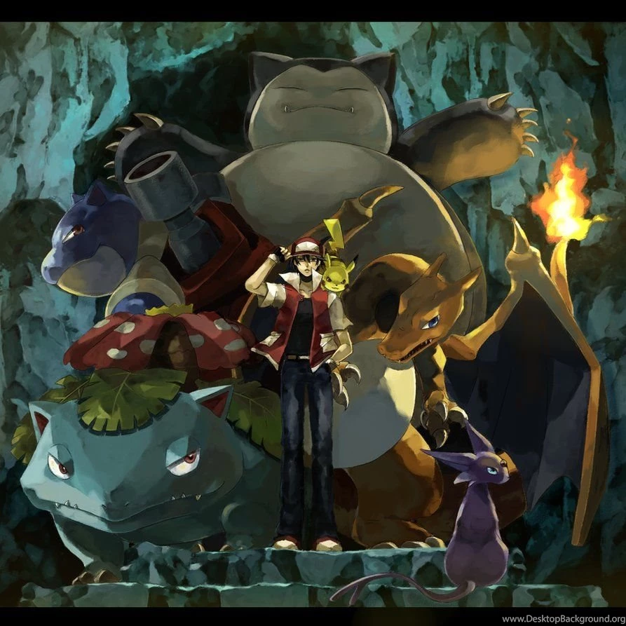 Pokemon Trainer Red Wallpapers 213534