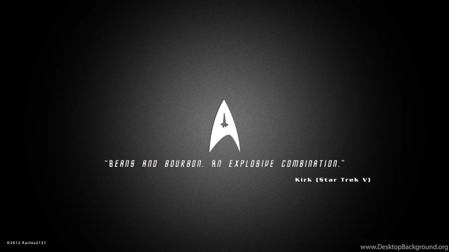 Star Trek Desktop (White) By Karlos2121 On DeviantArt