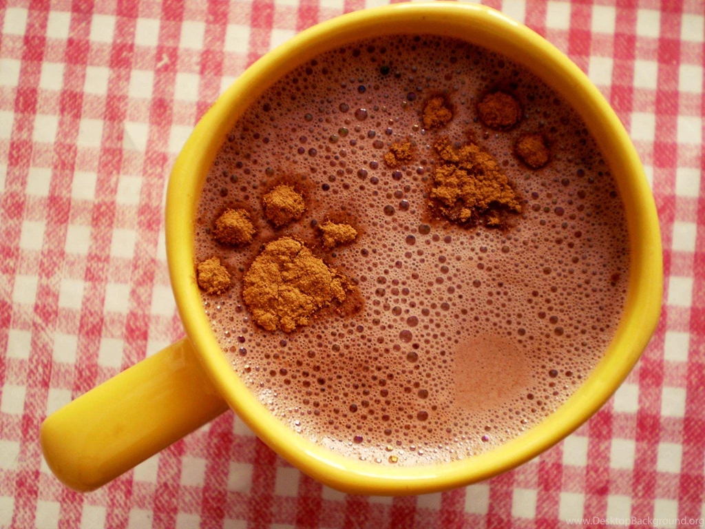 PUPPY LOVE HOT CHOCOLATE WALLPAPER (