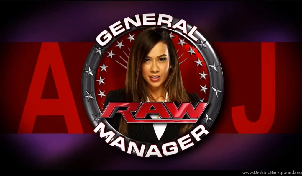 AJ Lee WWE Raw GM Exclusive HD Wallpapers
