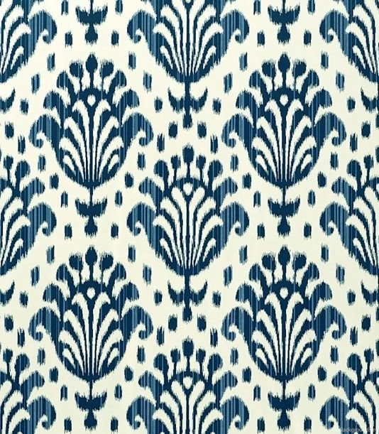 Thai Ikat Wallpapers Blue