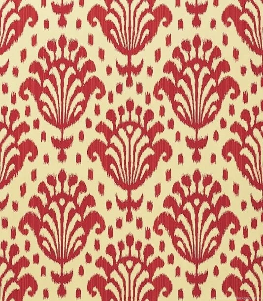 Thai Ikat Wallpapers Red