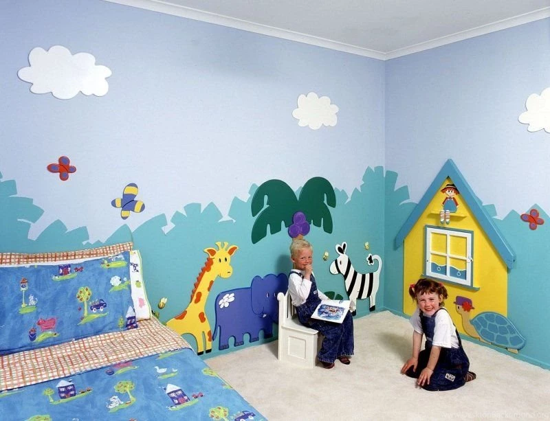 Kids Murals For Bedrooms 2015 Grasscloth Wallpapers