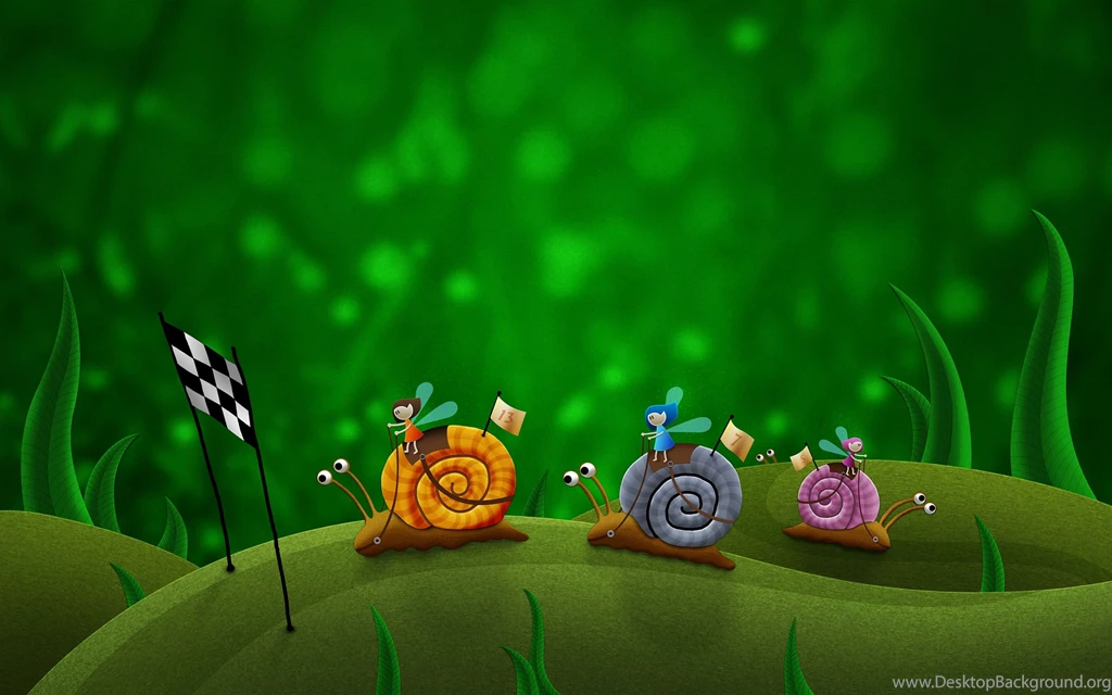 Snail Racing Wallpapers