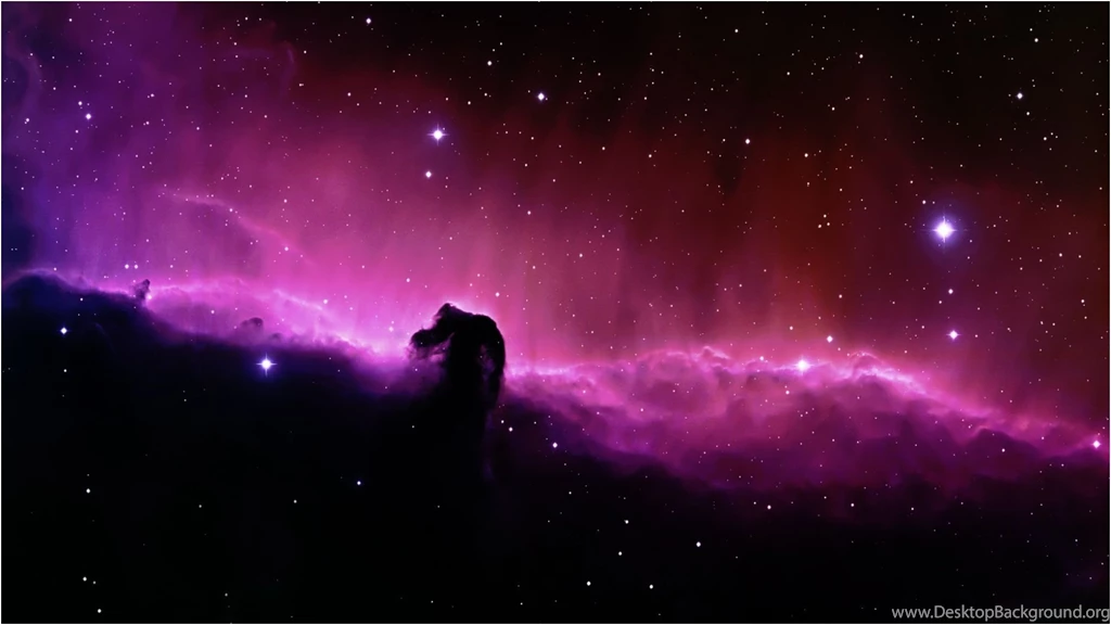 Purple Light In Space Wallpapers