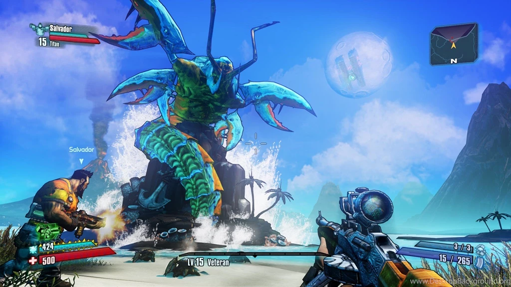 BORDERLANDS 2 HEADHUNTER Shooter Sci fi Action Rpg Fantasy ...