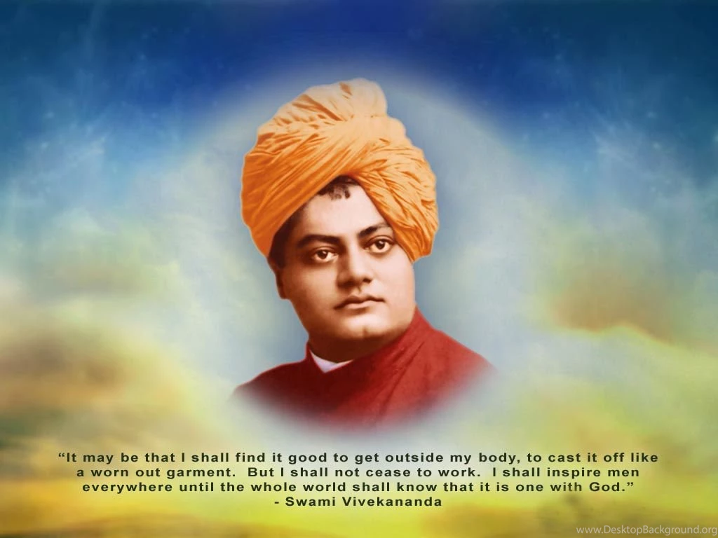 Swami Vivekananda Indian Celebraties Quotes Hd Wallpapers