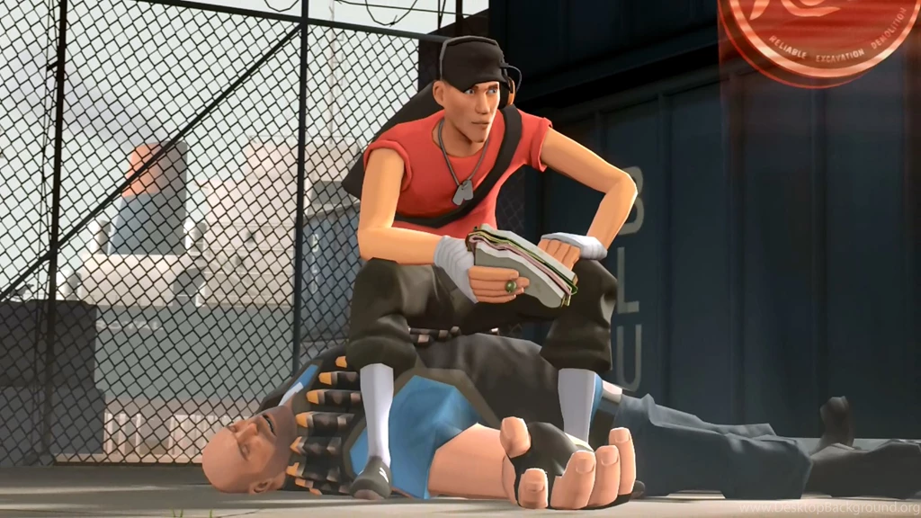 TF2 Meet The Scout 'Victory Lunch' Wallpapers By ColorBlindBrony On ...
