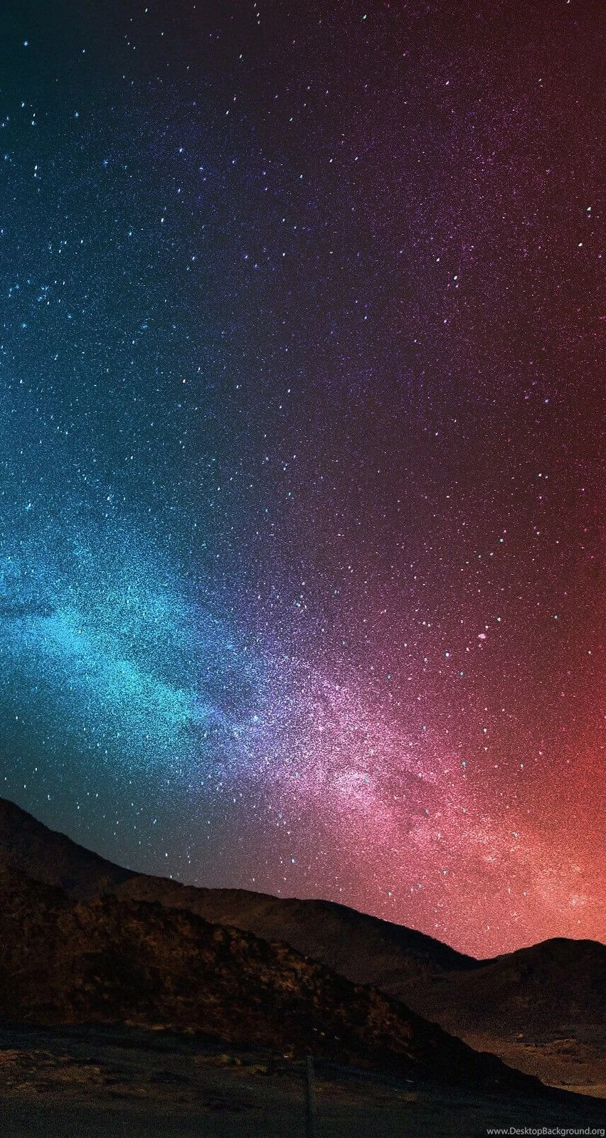 Download Starry Night Over The Desert HD Wallpapers For iPhone 6 ...