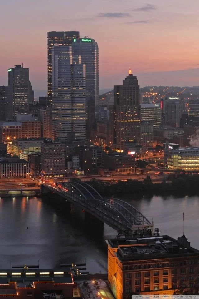 Pittsburgh Panorama HD Desktop Wallpapers : Widescreen : High ...