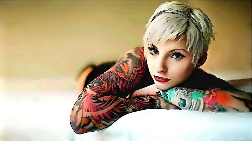 Wallpapers Tattoo Girl Free Widescreen Wallpape