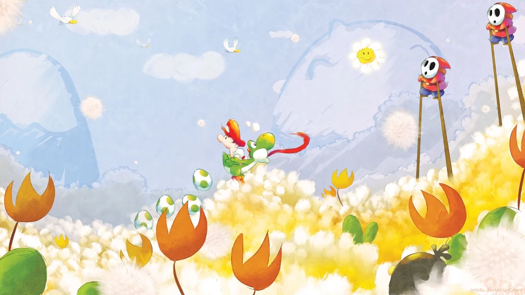12 Super Mario World 2: Yoshi's Island HD Wallpapers