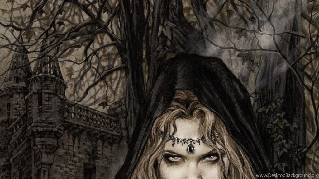 Victoria Frances Fantasy Art Pentagram Witches Wallpapers ...