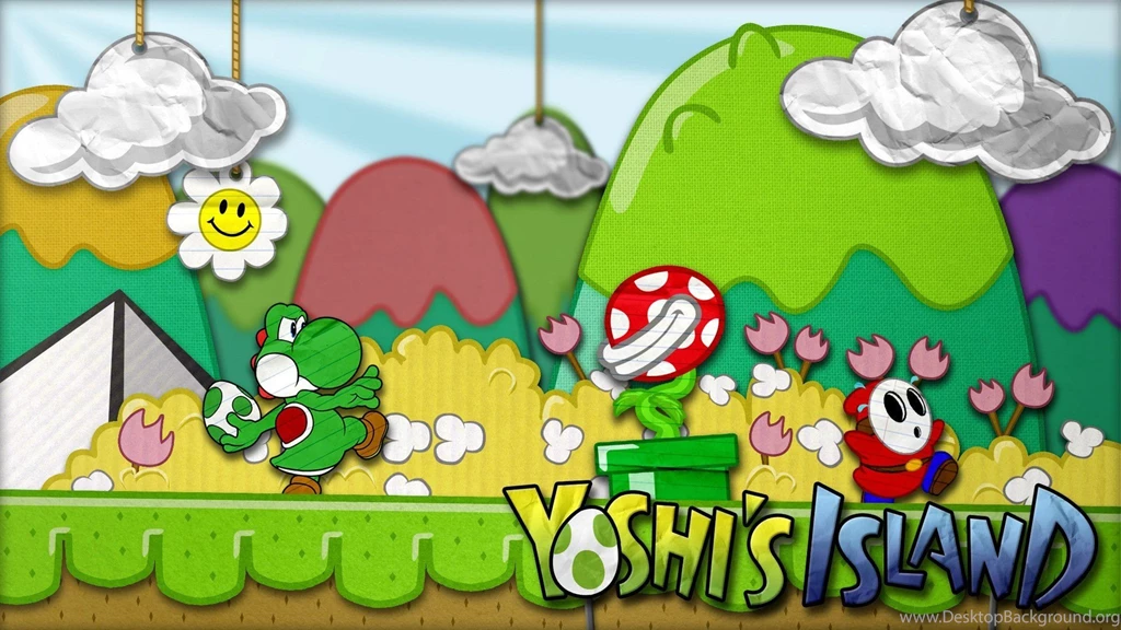 Video Games Super Mario Yoshi Shy Guy Piranha Plant Wallpapers ...