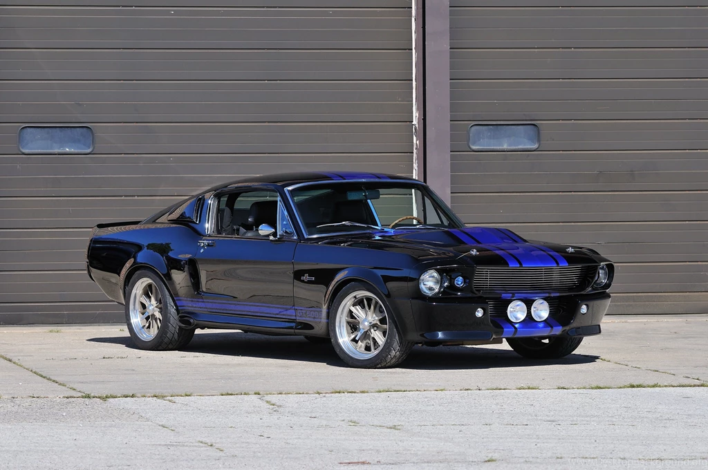 1967 Ford Mustang Shelby GT500SE Fastback Black Muscle Street Rod ...