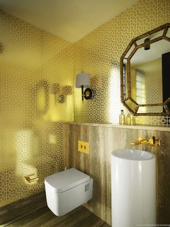 Black And Gold Geometric Wallpapers   Design, Decor, Photos ...