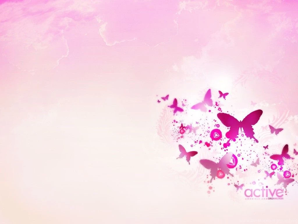 Download Save Pink Butterfly Sky Theme Your Desired Location ...
