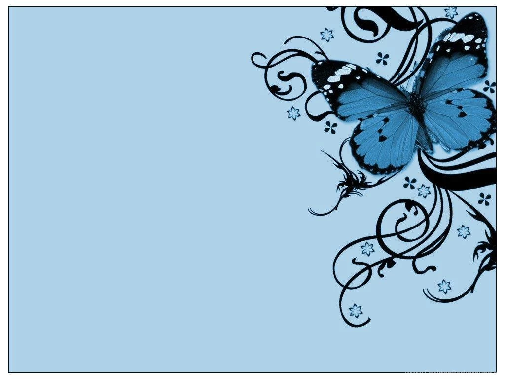 Blue Butterfly Wallpapers Wallpapers Cave
