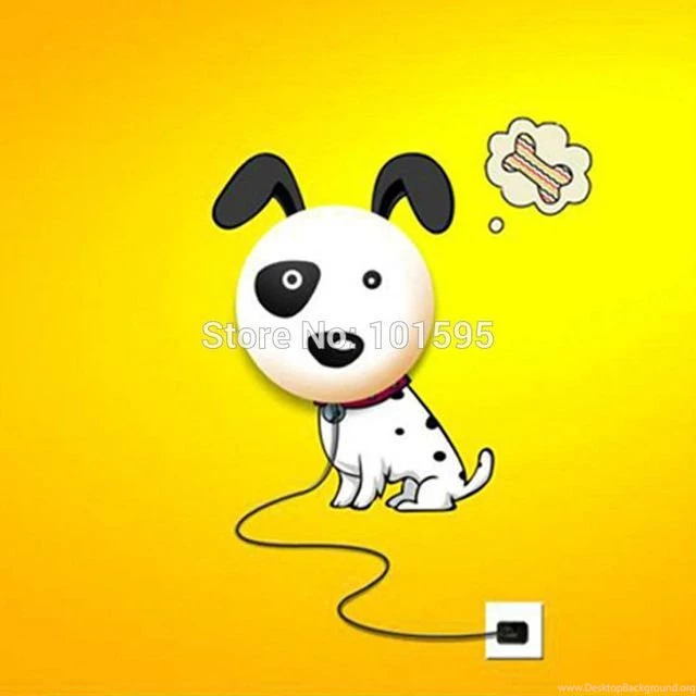 Aliexpress.com : Buy New Romantic LED Big Head Dog/Cat Wallpapers ...