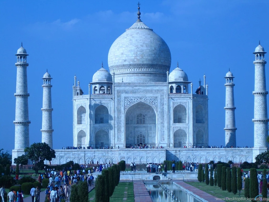 Wallpapers Blue, India, Taj Mahal, Agra, Mausoleum, Taj Mahal, Agra ...