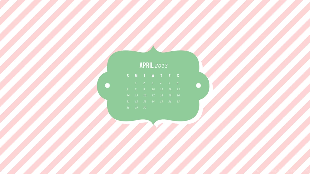 April 2013 Calendar Wallpapers Sarah Hearts