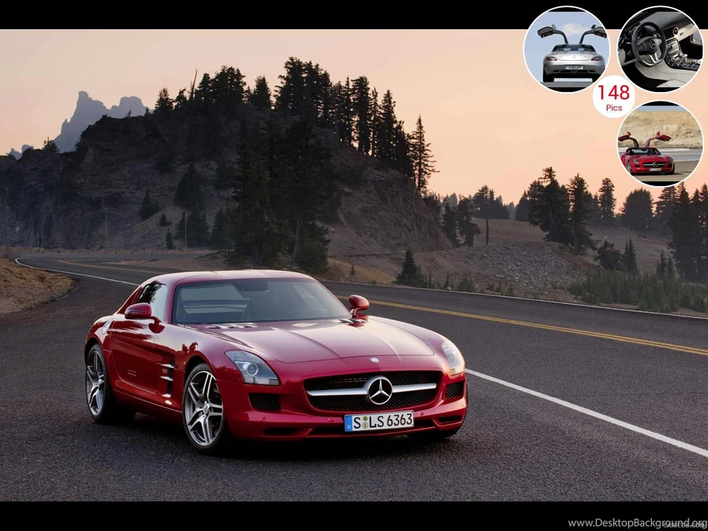 2010 Mercedes Benz SLS AMG Gullwing Front Right Quarter ...
