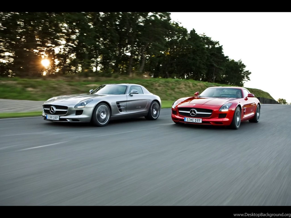 2010 Mercedes Benz SLS AMG Duo 1280x960 Wallpapers