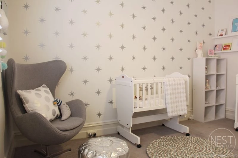 Baby L's Star Themed Nursery   Project Nursery