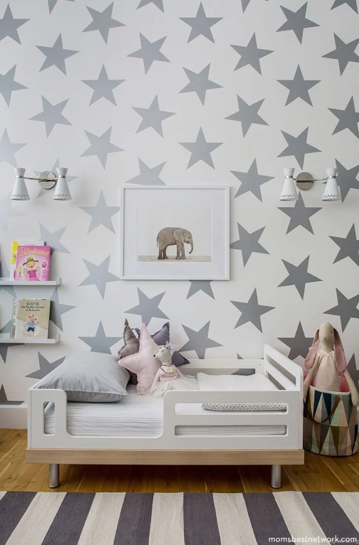 Chic Shared Room Space For A Toddler And Baby! Featuring Sissy + ...