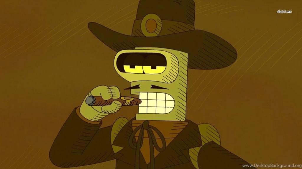 Cowboy Bender Futurama Wallpapers Cartoon Wallpapers