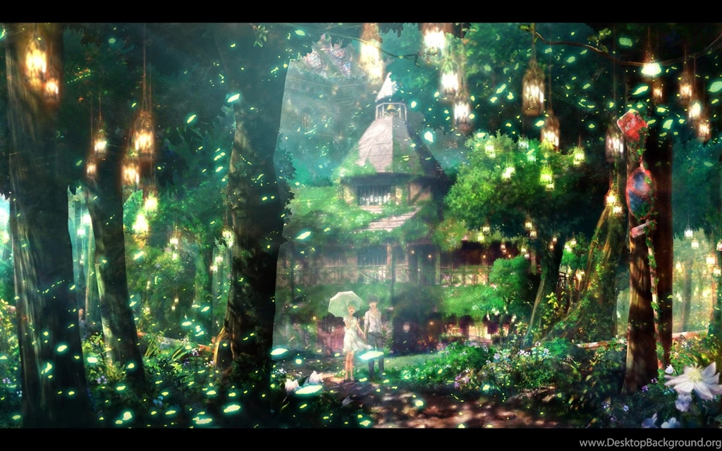 Scenic Photos: Scenic Anime Wallpapers
