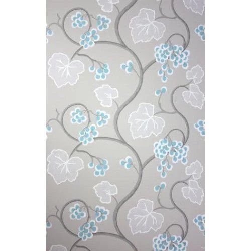 Buy Designer Osborne & Little Shiraz Silver White Wallpapers ...