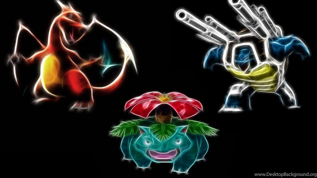 Wallpapers Blastoise Venusaur Charizard Pokemon Image X 1600x900 ...