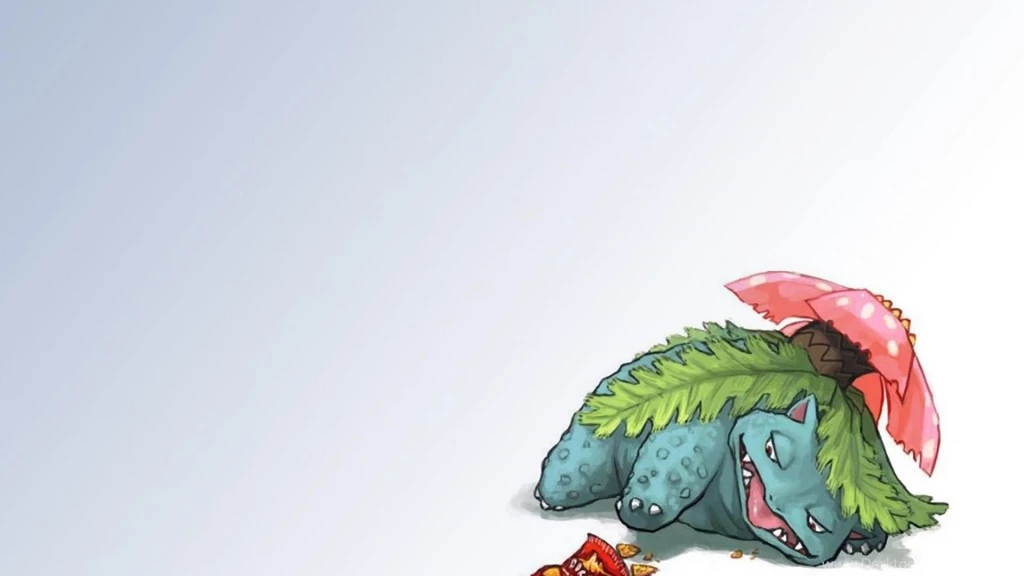 Pokemon Venusaur Simple Backgrounds Wallpapers   (