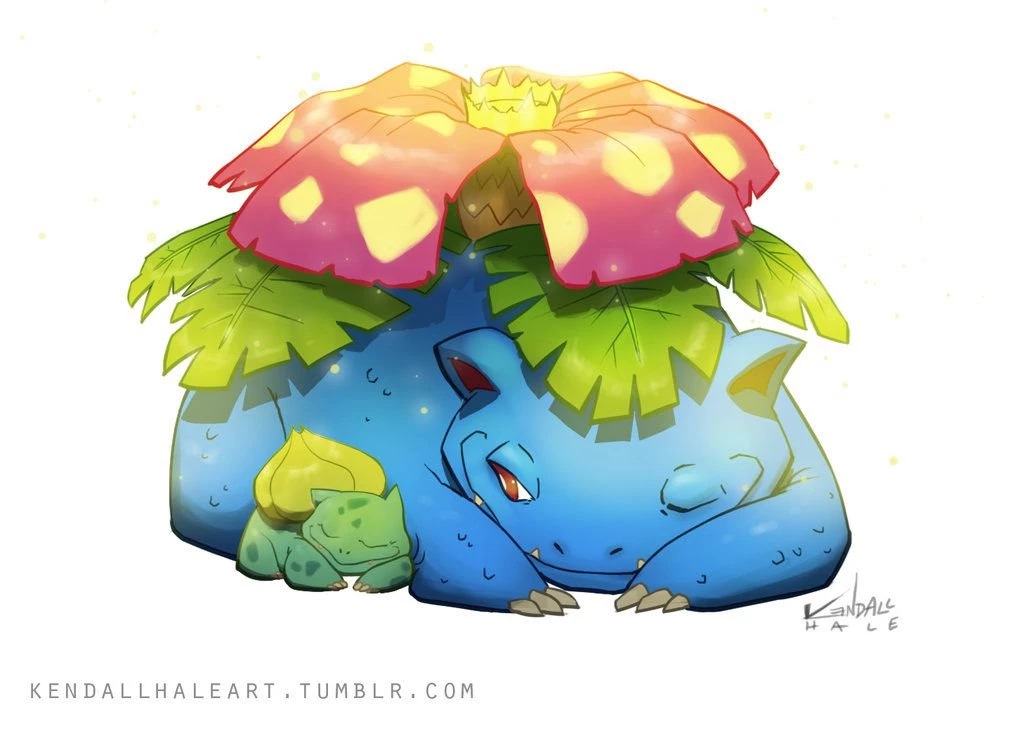 003 Venusaur By KendallHaleArt On DeviantArt