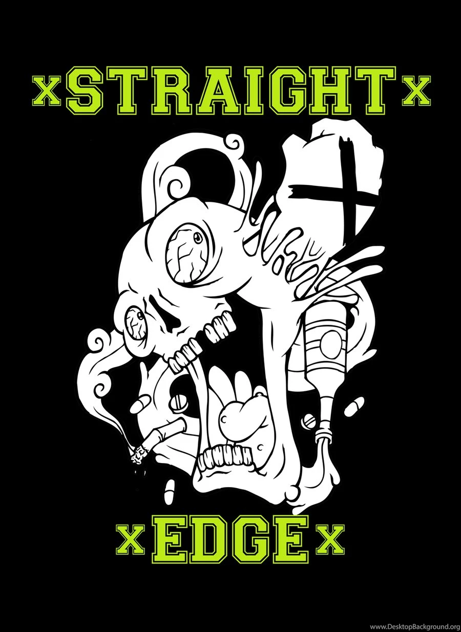 Straight Edge Tee Design By Grimmanator On DeviantArt