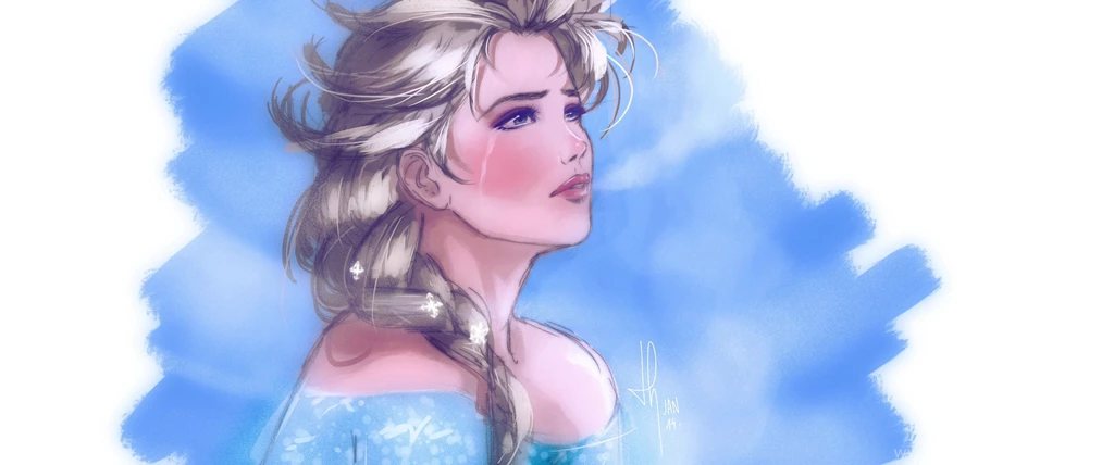 Frozen Elsa Snow Queen Arendelle Cry Blue Girl Movie Wallpapers ...