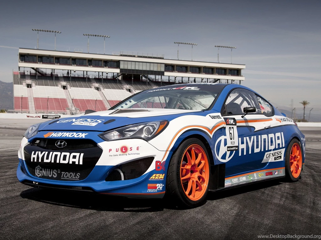 RMR Hyundai Genesis Coupe Formula Drift '2012 Computer Wallpapers ...