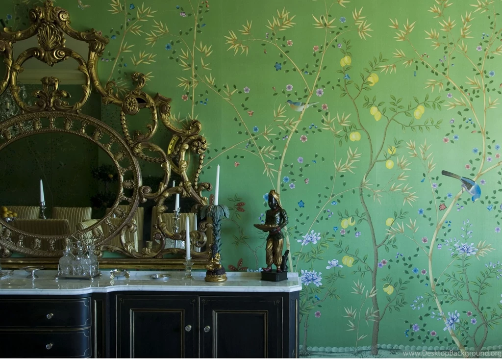 Wallpapers In 'paradiso' Pattern, 'kelly' Colourway ©fromental ...