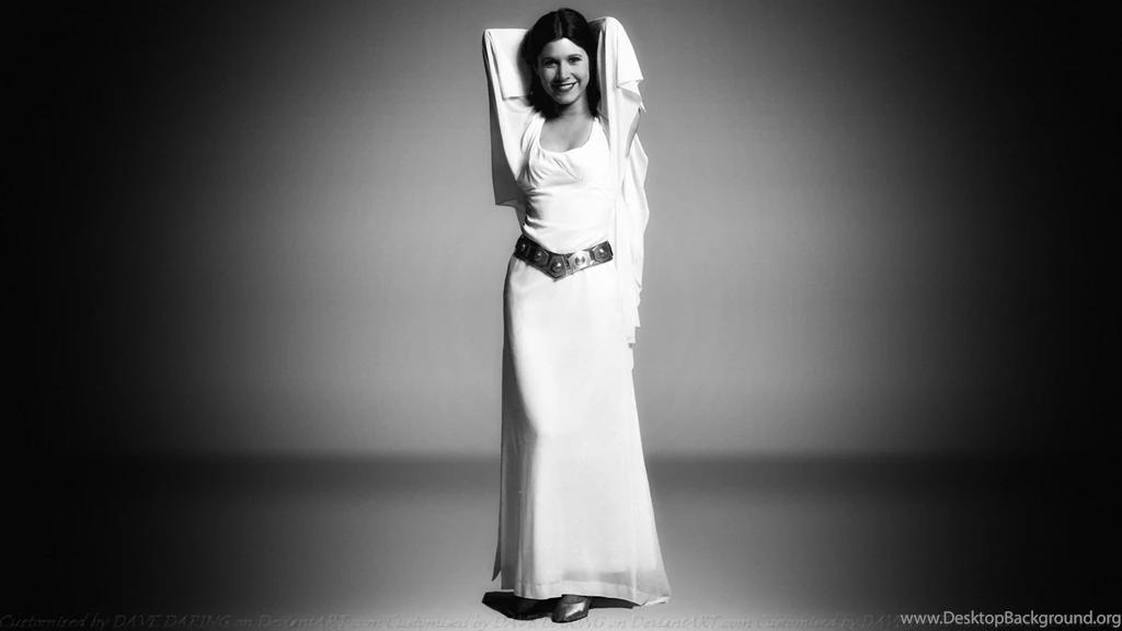Carrie Fisher Princess Leia XIX By Dave Daring On DeviantArt