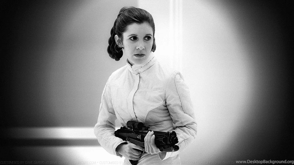 Carrie Fisher Princess Leia XVI By Dave Daring On DeviantArt