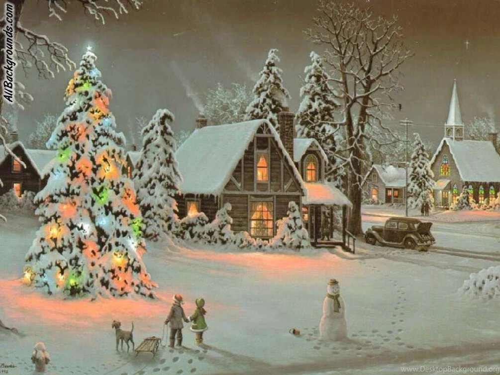 Snowy Christmas Pictures Christmas