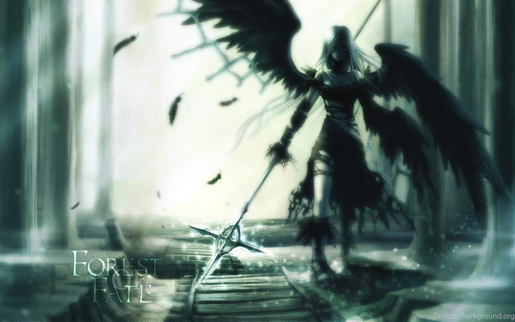 Free Fantasy Dark Angel Wallpapers