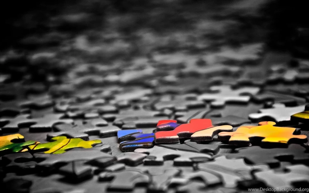 Colorful Puzzle Pieces Wallpapers