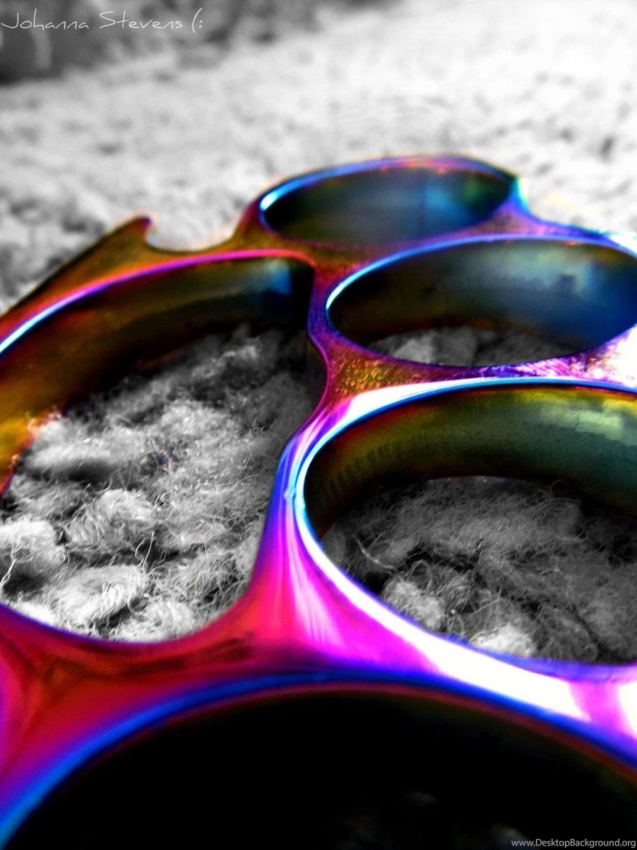 Colorful Brass Knuckles By JohannaJudithStevens On DeviantArt Desktop